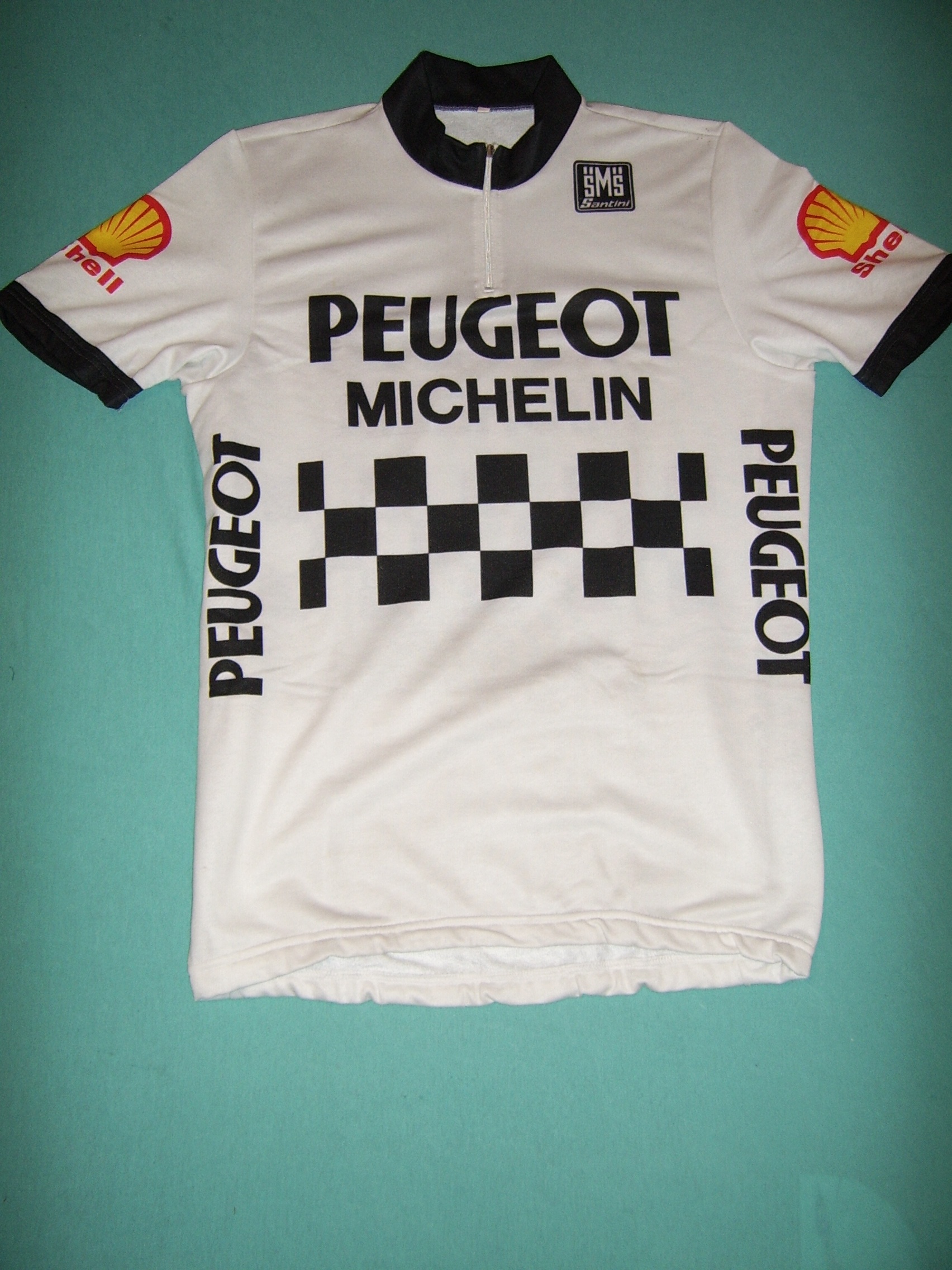 Peugeot Maillot Vintage Velo Maillot De Course Polyester Bleu Maillot Cycliste Réplique Vintage US Postal Service