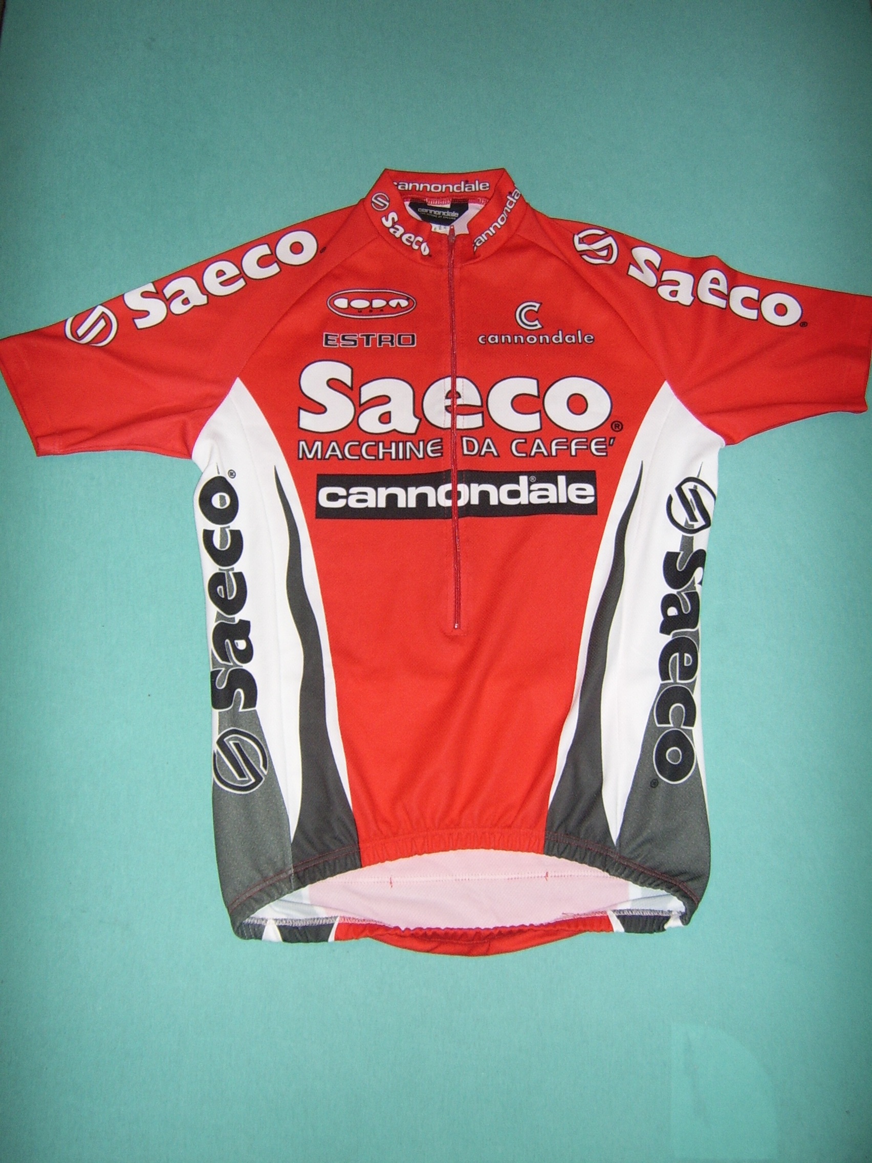 SAECO (aa)-CANNONDALE 1998 サイクリング ジャージ - ヴィンテージ