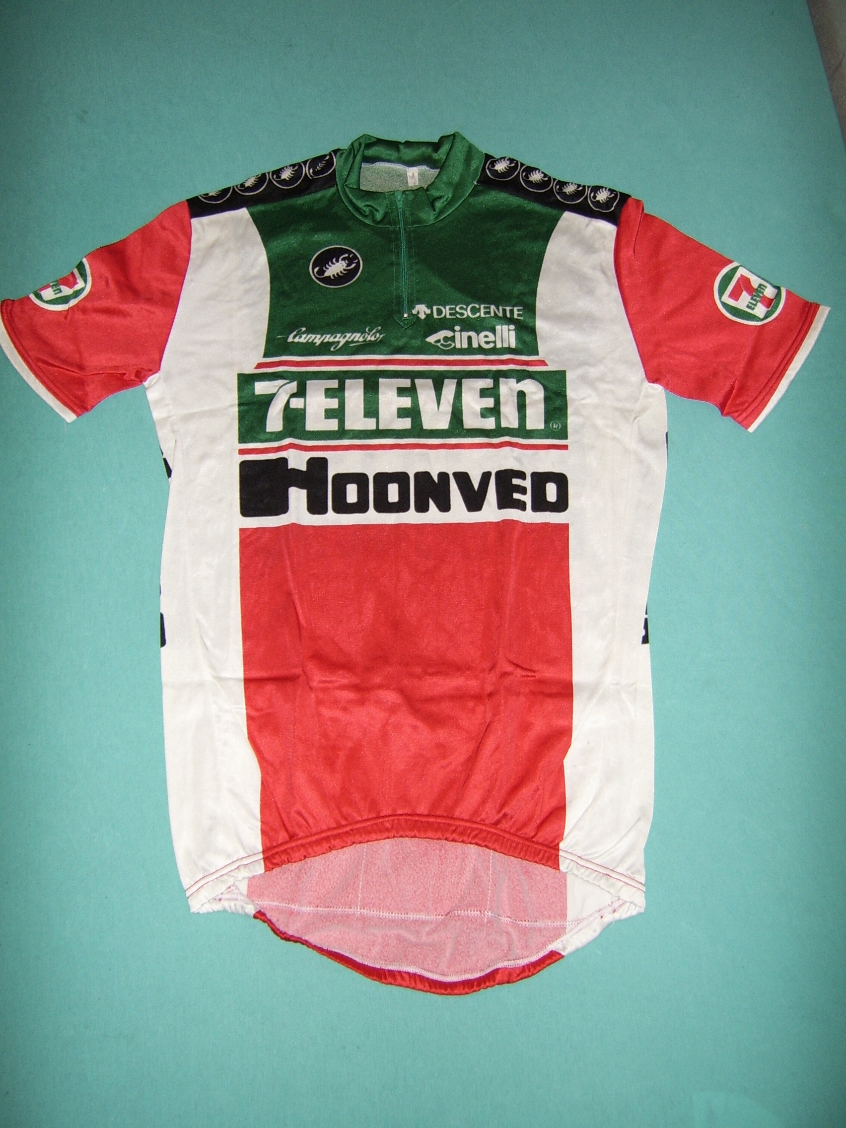 7-ELEVEN (a)-HOONVED 1985-1988 CYCLING SHIRT - Ton Merckx Cycling 