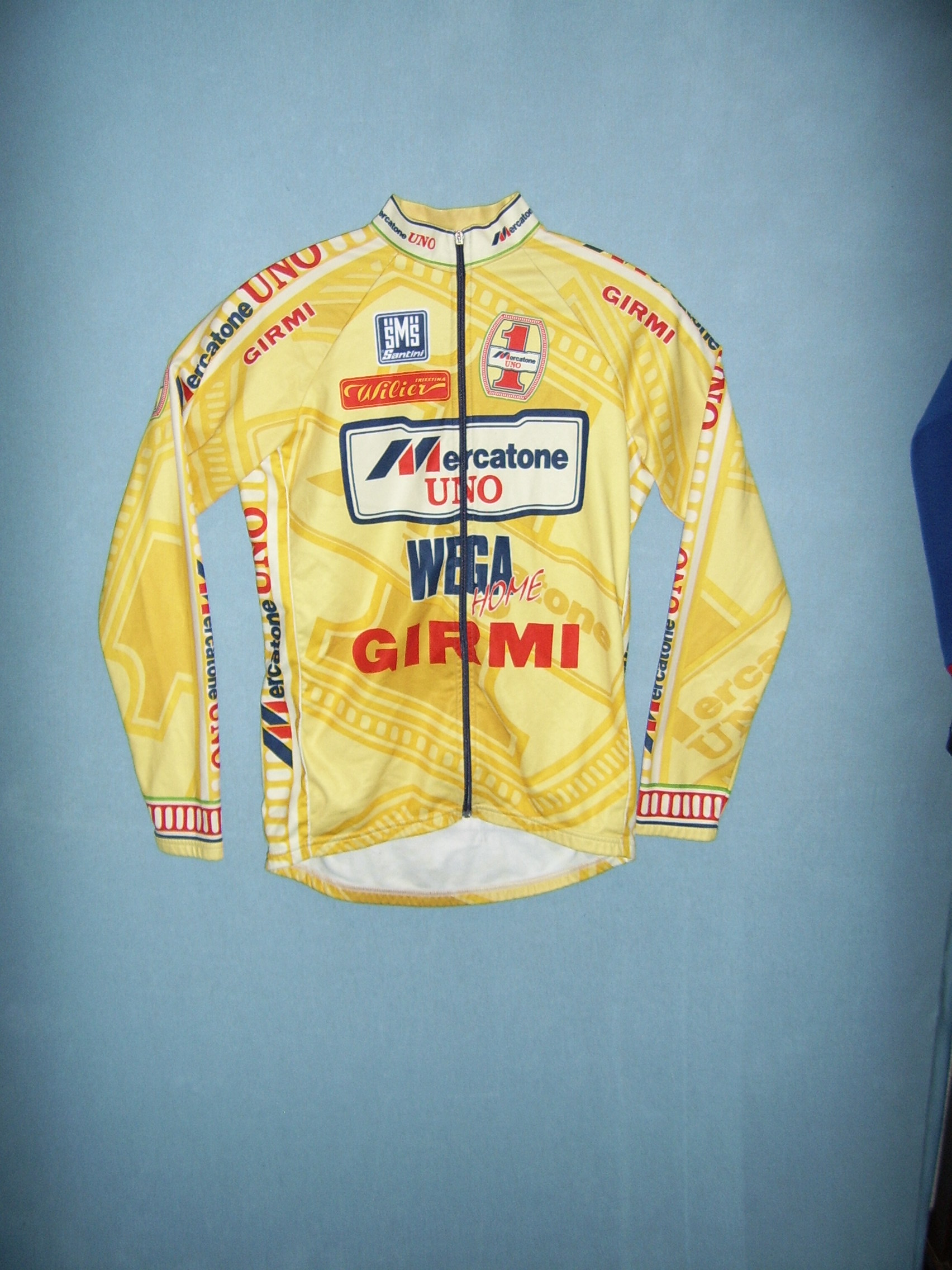 Maillot Cyclisme Vintage – Mercatone Uno Wega Magniflex, Taille XXXL, Occasion