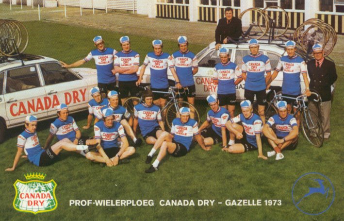 Equipo ciclista Canada Dry - Gazelle - 1973